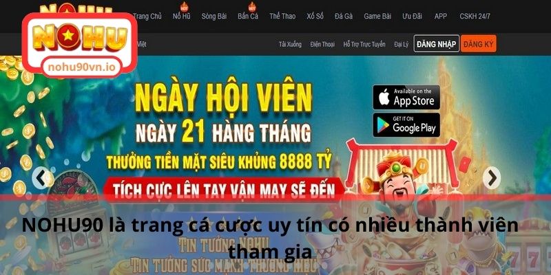 Hướng dẫn đăng nhập NOHU90 cho tân binh cá cược 1 NOHU90 là trang cá cược uy tín có nhiều thành viên tham gia